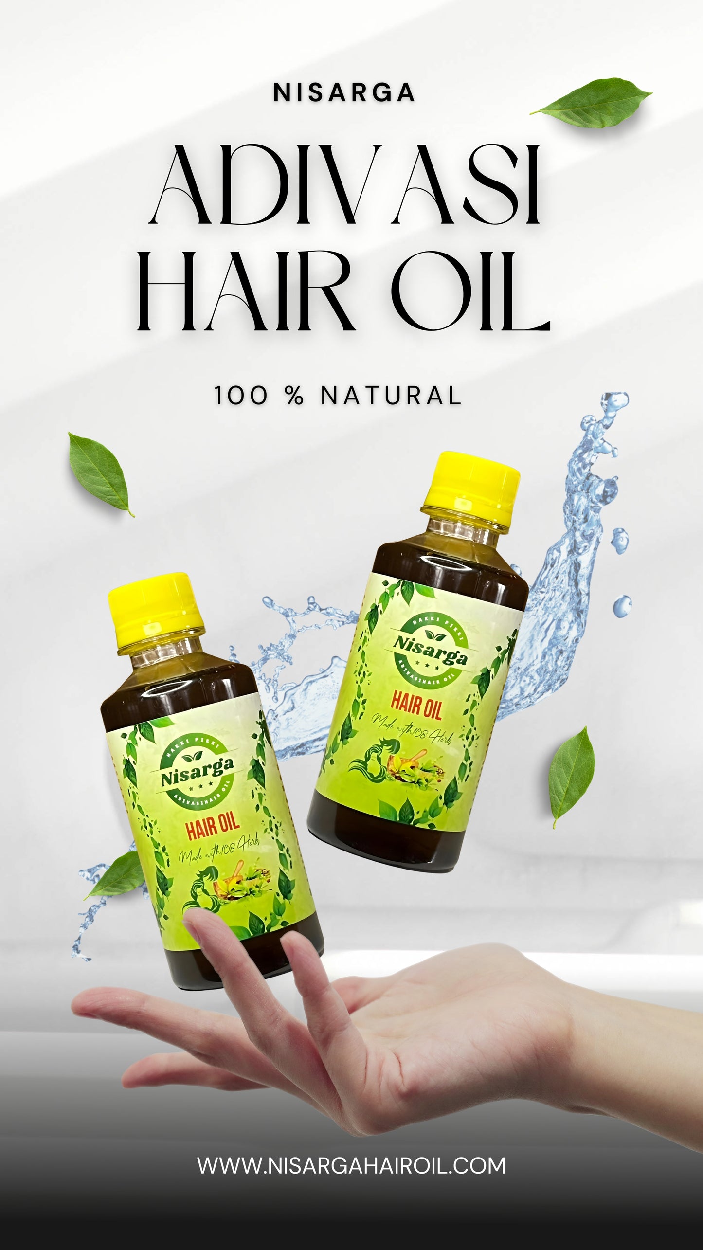 NISARGA ADIVASI HAIR OIL 1000 ML